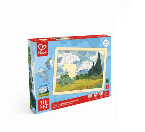 Van Gogh Cypresses Puzzle