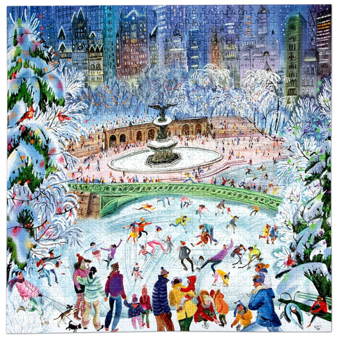 1000 Piece Puzzle - New York City Skaters