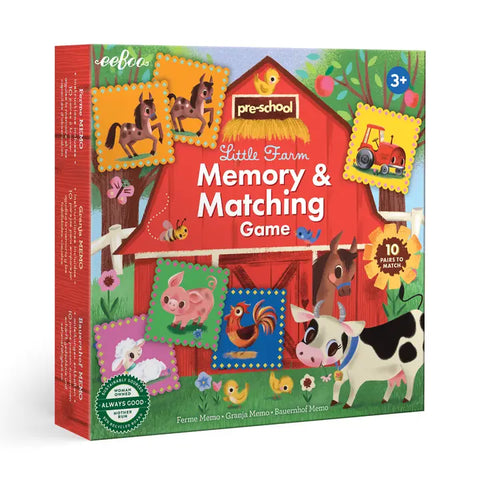Preschool Little Farm Memory & Matching Game