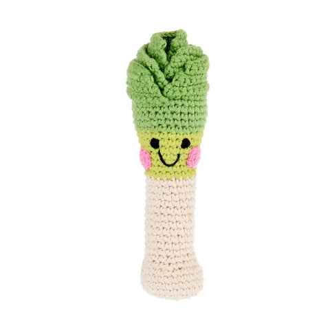 Pretend Play Food Rattle - Leek