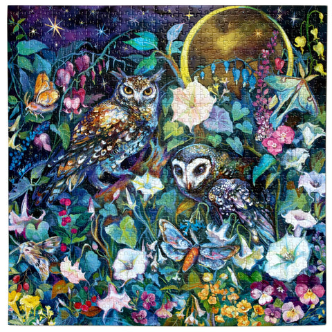 1000 Piece Puzzle - Moon Garden