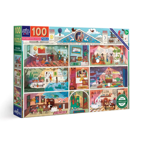 100 Piece Puzzle - Explorers School of Magic