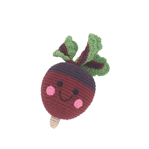 Pretend Play Food Rattle - Beet