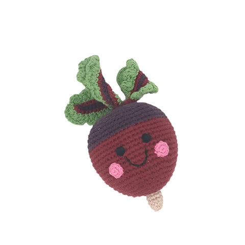 Pretend Play Food Rattle - Beet