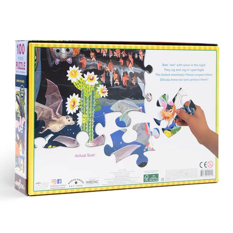 100 Piece Puzzle - Love of Bats