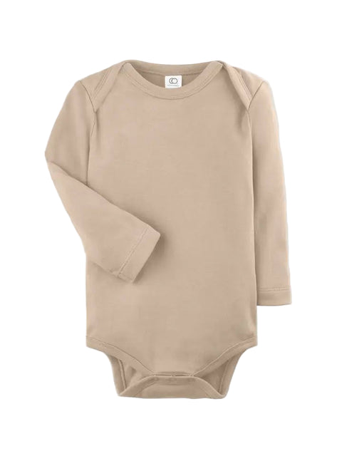 Classic Long Sleeve Bodysuit - Clay