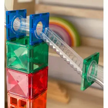 Magnetic Tiles Ball Run Pack - Rainbow
