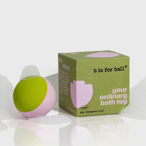 B Is For Ball- Multiuse Teether, Bath & Sensory Baby Ball