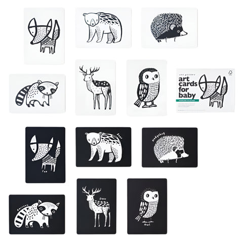 Art Cards for Baby - Woodland