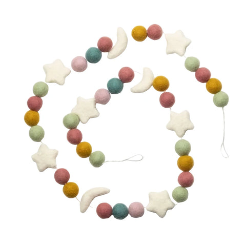 Star and Moon Garland