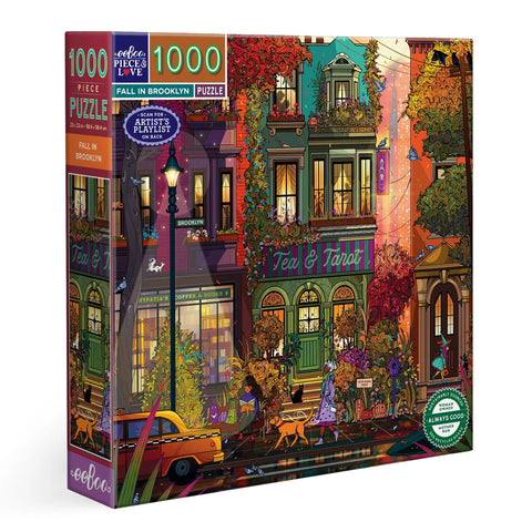 1000 Piece Puzzle - Fall in Brooklyn