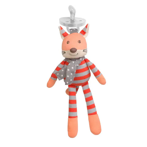 Organic Pacifier Buddies Frenchy Fox
