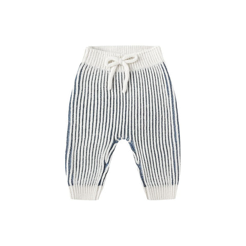 Chunky Knit Pant - Ocean