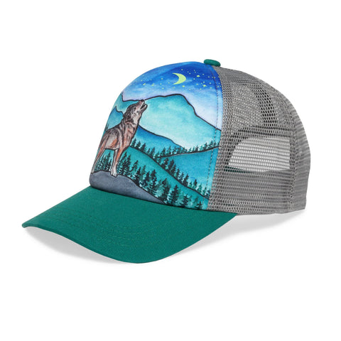 Kids' Trucker Hat - Lone Wolf