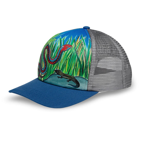 Kids' Trucker Hat - Slithering Snake