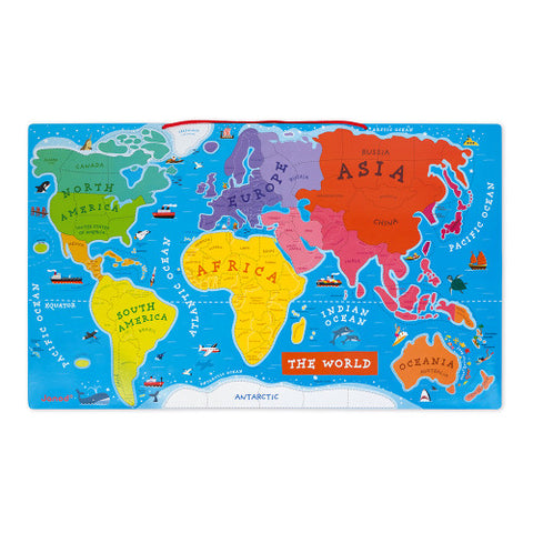 Magnetic World Map