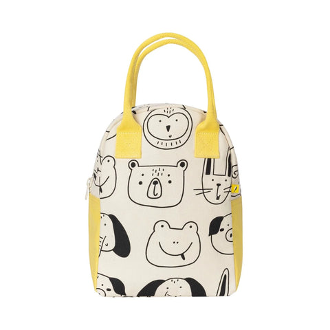 Zipper Lunch Bag - Animla Friends