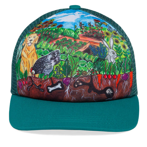 Kids Trucker Hat Garden Party