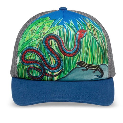 Kids Trucker Hat Slithering Snake