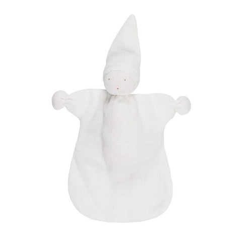 Muslin Sleeping Lovey - Organic White