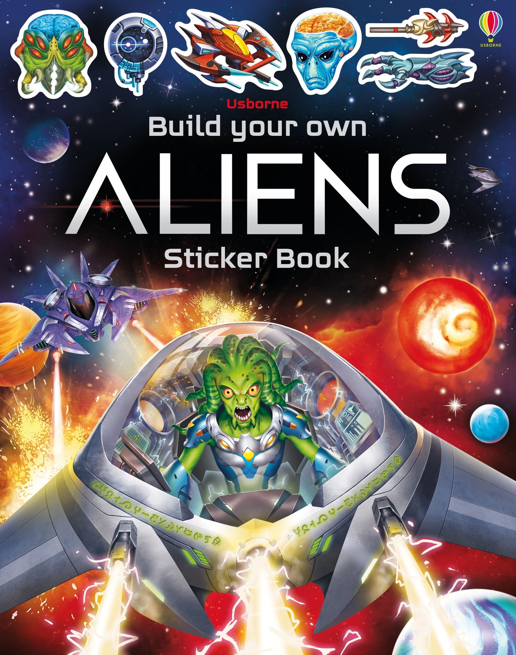 Build Your Own Aliens Sticker Book – Nesting House
