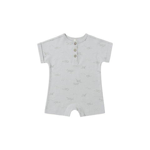 Short Sleeve One-Piece - Airplanes