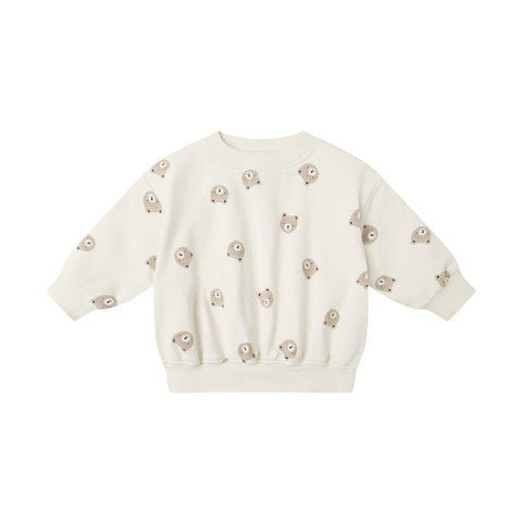 Relaxed Sweatshirt - Brown Bear