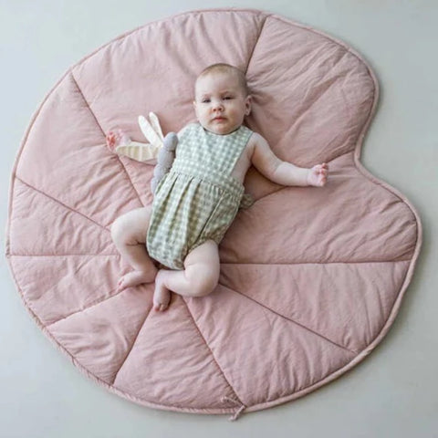 Washable Play Mat Water Lily - Vintage Nude
