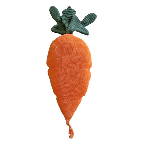 Knitted Cushion - Cathy the Carrot