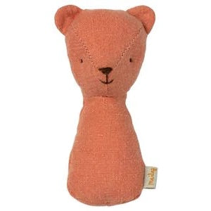 Teddy Rattle - Dusty Coral