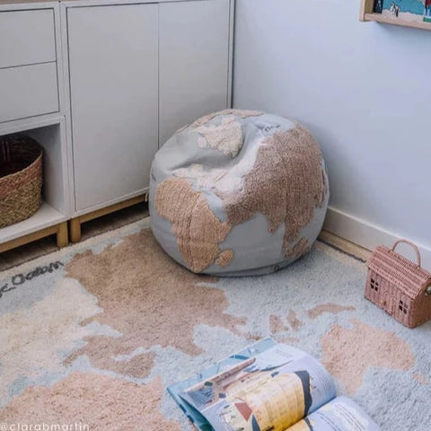 Pouf - World Map