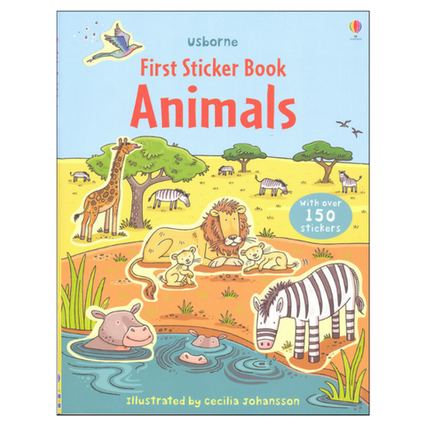 First Sticker Book Animals